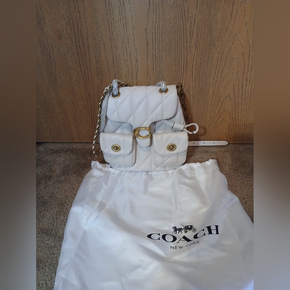 Coach Tabby Quilting Backpack